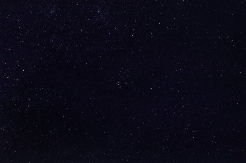 Koło zodiakalne na tle nocnego nieba